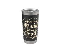 Jehovah's Witness 2024 Year Text Psalm 56:3 JW ORG JW Vaso térmico de acero inoxidable de doble pared