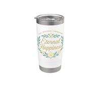 Jehovah's Witness 2026 Convention Eternal Happiness JW ORG Vaso térmico de acero inoxidable de doble pared