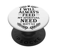 Jehovah's Witness 2026 Year Text Feed Spiritual JW ORG JW PopSockets PopGrip Adhesivo