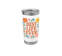 Jehovah's Witness BEST LIFE EVER JW Gift JW ORG Vaso térmico de acero inoxidable de doble pared