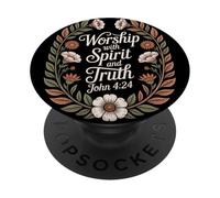 Jehovah's Witness Worship With Spirit and Truth JW ORG PopSockets PopGrip Adhesivo