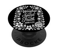Jehovah's Witness Worship With Spirit and Truth JW ORG PopSockets PopGrip Adhesivo
