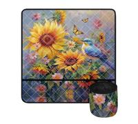 Jeiento Almohadilla antideslizante para máquina de coser para mesa con bolsillos, alfombrilla protectora de poliéster impermeable para máquina de coser, alfombrilla silenciadora para reducir el ruido