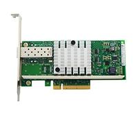 Jeirdus Intel 82599 Chip X520-DA1 E10G41BTDA 10G PCI-E X8 Adaptador de servidor de fibra NIC de un solo puerto SFP+