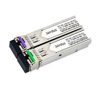 Jeirdus para el transceptor 80KM Simplex LC DDM del módulo BIDI WDM del interruptor abierto 1.25G SFP (1Pair)