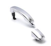 Jeiuvrao Manija exterior de puerta Para Ford Ranger(Chrome,RR)