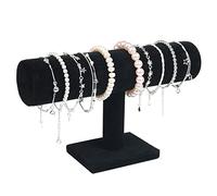 JEJA Soporte para Pulsera, Soporte de Terciopelo para Joyería, 23.5 x 14 x 5 cm, Soporte de Exhibición de Joyas para Exhibición Collares, Relojes, Pulseras, Tobillera