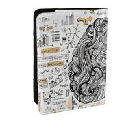 JEJEA Organizador de viaje para tarjetas de crédito, funda para pasaporte, cartera para pasaporte, bolsillo para pasaporte, diseño de ventaja del cerebro izquierdo y derecho, Black, Talla única