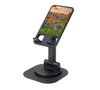 JEJEA Texas Bluebonnets Scenery - Soporte giratorio para teléfono celular, para escritorio, soporte ajustable para teléfono, para todos los teléfonos