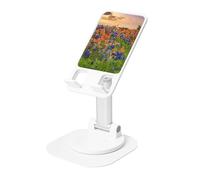 JEJEA Texas Bluebonnets Scenery - Soporte giratorio para teléfono celular, para escritorio, soporte ajustable para teléfono, para todos los teléfonos