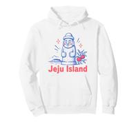 Jeju Island Dol Hareubang, Divertido Recuerdo de Viaje a Corea del Sur Sudadera con Capucha