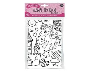 Jeka Mantel de Papel para Colorear, Patrón: Mundo fantástico, Mantel para Colorear Mundo fantástico, Imágenes para Colorear Hadas, Colorear Mundo de Hadas, Decoración para Fiestas de cumpleaños,