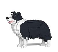 JEKCA | Border Collie 01S-M01 - Kit de Ladrillos de construcción, esculturas en Bloques para Construir, Kit de colección, Idea de Regalo
