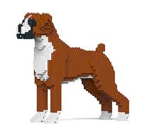 JEKCA Boxer 01S-M01 - Kit de Ladrillos de construcción, esculturas en Bloques para Construir, Kit de colección, Idea Regalo