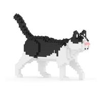 JEKCA Bricks Black and White Cat Mini 01S ST19CM05