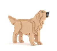 JEKCA | Golden Retriever 02S-M03 - Kit de Ladrillos de construcción, esculturas en Bloques para Construir, Kit de colección, Idea de Regalo