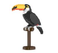 JEKCA | Toco Toucan 01S | Tucan | Esculturas de Animales de Bloques de construcción