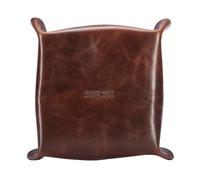 Jekyll & Hide Estuche de lápices Oxford Bandeja de almacenamiento de cuero 17 cm marrón