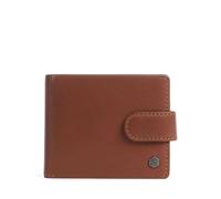 Jekyll and Hide Cartera Oxford para hombre, cuero de grano completo, monedero, ventana de identificación, forro de PET reciclado, múltiples ranuras para tarjetas, tamaño de viaje compacto, cartera