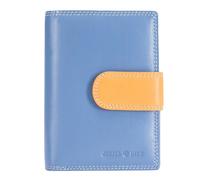 Jekyll & Hide Verona Cartera Protección RFID Piel 12 cm azul