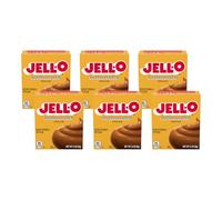 Jell-O Instant Pudding and Pie Filling, Butterscotch, 3.4-Ounce Boxes (Pack of 6)