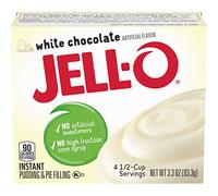 Jell-O Instant Pudding and Pie Filling, White Chocolate, 3.3-Ounce, Pack of 6