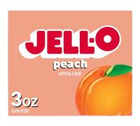 Jell-O - Postre de Gelatina Sabor Melocotón " Gelatin Dessert Peach" - 1 x 85g