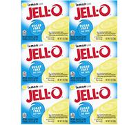 Jell-O Sugar-Free Instant Pudding and Pie Filling, Lemon, 1-Ounce Boxes (Pack of 6)