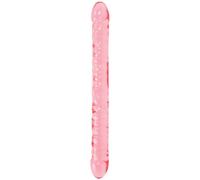 Jellies Crystal Jellies Double Dong 18 Consolador Doble - 1 Unidad