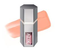 Jello Color Liquid Blush with Sponge Head, Soft Cream for Cheeks, Silky Matte Finish, Long Lasting Nude Pink Orange Makeup (#07)
