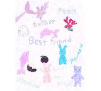 Jelly and the Pink Dolphin Gang-young, spirited friends. Sketchbook for kids: Beautiful coloring and drawing activities, suitable for young children aged 4 and up