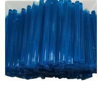 Jelly azul 10 unidades- Este producto se vende de forma individual lo que le hace perfecto para crear tu propia bolsa de cumpleaños. Tienen un tamaño de unos 10, 5 cm.