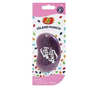 Jelly Belly® - Ambientador de coche 3D colgante del espejo retrovisor con fragancia a piña tropical con toques frambuesa y cereza - 30 días de duración