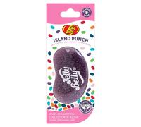Jelly Belly® - Ambientador de coche 3D colgante del espejo retrovisor con fragancia a piña tropical con toques frambuesa y cereza - 30 días de duración