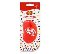 Jelly Belly® - Ambientador de coche 3D colgante del espejo retrovisor con fragancia y aroma a cereza con toques plátano y vainilla - 30 días de duración