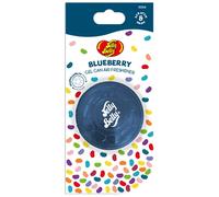 Jelly Belly® - Ambientador de coche en lata de gel adaptable a todo vehículo con fragancia de arándanos con base vainilla y tonka - 30 días de duración