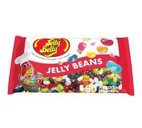 Jelly Belly Beans, Grageas con 50 sabores surtidos, Bolsa de 1 Kg, Caramelos masticables en forma de judías