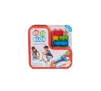 JELLY BLOX - Kit Creativo - 20 Bloques de Construcción Táctiles de Formas Diferentes - Juego de Construcción para Niños desde 2 Años - Bloques Extensibles, Flexibles y Suaves - Motricidad Fina