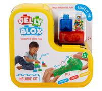 JELLY BLOX - Kit Newbie - 11 Bloques de Construcción Táctiles - Juego de Construcción para Niños desde 2 Años - Experiencia Sensorial con Bloques Extensibles, Flexibles y Suaves - Motricidad Fina