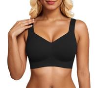 Jelly Bra, Wireless Seamless Push Up Plus Size Bras, Comfortable Wireless Full Coverage Jelly Smoothing Bra n29