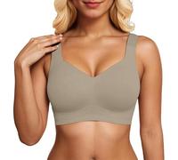 Jelly Bra, Wireless Seamless Push Up Plus Size Bras, Comfortable Wireless Full Coverage Jelly Smoothing Bra n29 B602