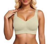 Jelly Bra, Wireless Seamless Push Up Plus Size Bras, Comfortable Wireless Full Coverage Jelly Smoothing Bra n29 B602