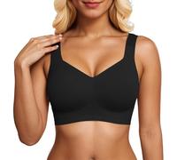 Jelly Bra, Wireless Seamless Push Up Plus Size Bras, Comfortable Wireless Full Coverage Jelly Smoothing Bra n29 B602