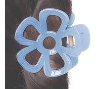 Jelly Flower Claw, Jelly Hair Clips, Floral Hair Barrettes, Beach Hair Claw, Artistic Hair Clips, Non-Slip Beach Hair Claw Clips, Fashionable Accessories for Women and Girls