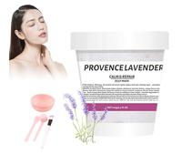 Jelly Mask en Polvo para Faciales, Peel-Off Jelly Mask, Powder DIY Spa Jelly Face Mask Limpieza Hidratante para el Cuidado de la Piel, Máscara de Gelatina en Polvo （Lavanda）