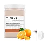 Jelly Mask en Polvo para Faciales, Peel-Off Jelly Mask, Powder DIY Spa Jelly Face Mask Limpieza Hidratante para el Cuidado de la Piel, Mascarilla para pelar (Vitamin C)