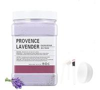 Jelly Mask en Polvo para Faciales, Peel-Off Jelly Mask, Powder DIY Spa Jelly Face Mask Limpieza Hidratante para el Cuidado de la Piel, Mascarilla para pelar （Lavanda）