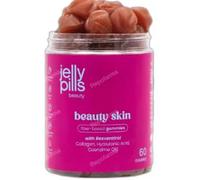 Jelly Pills Beauty Skin Gominolas Colágeno y Coenzima Q10 Pack 2 | 120 unidades totales, Con Resveratrol, Ácido Hialurónico, Rápida absorción, Nutricosméticos