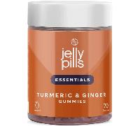 Jelly Pills Cúrcuma y Jengibre Sabor Naranja 70 Gummies
