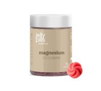 Jelly Pills Gominolas Citrato de Magnesio puro 1080mg + Vitamina B6 - alta dosis 90mg por gummy - 70 Gummies Veganas - Sin Azúcares Añadidos - Frutos del bosque Natural - Cansancio Músculos y Hueso